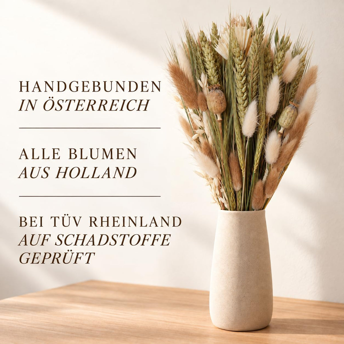 Boho Trockenblumenstrauß – Bild 4