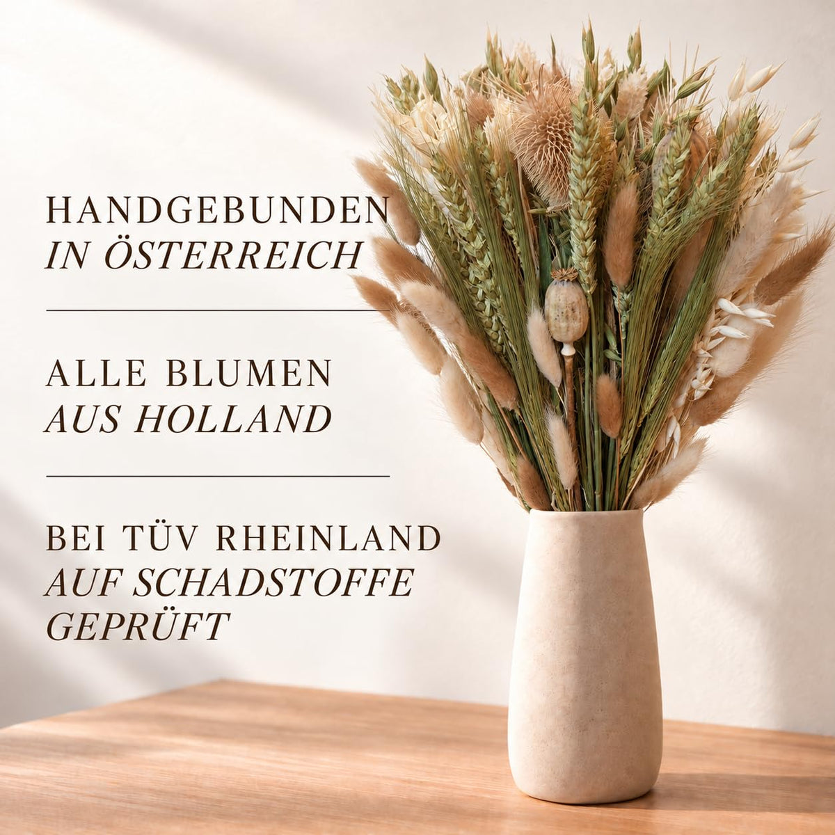Boho Trockenblumenstrauß – Bild 13
