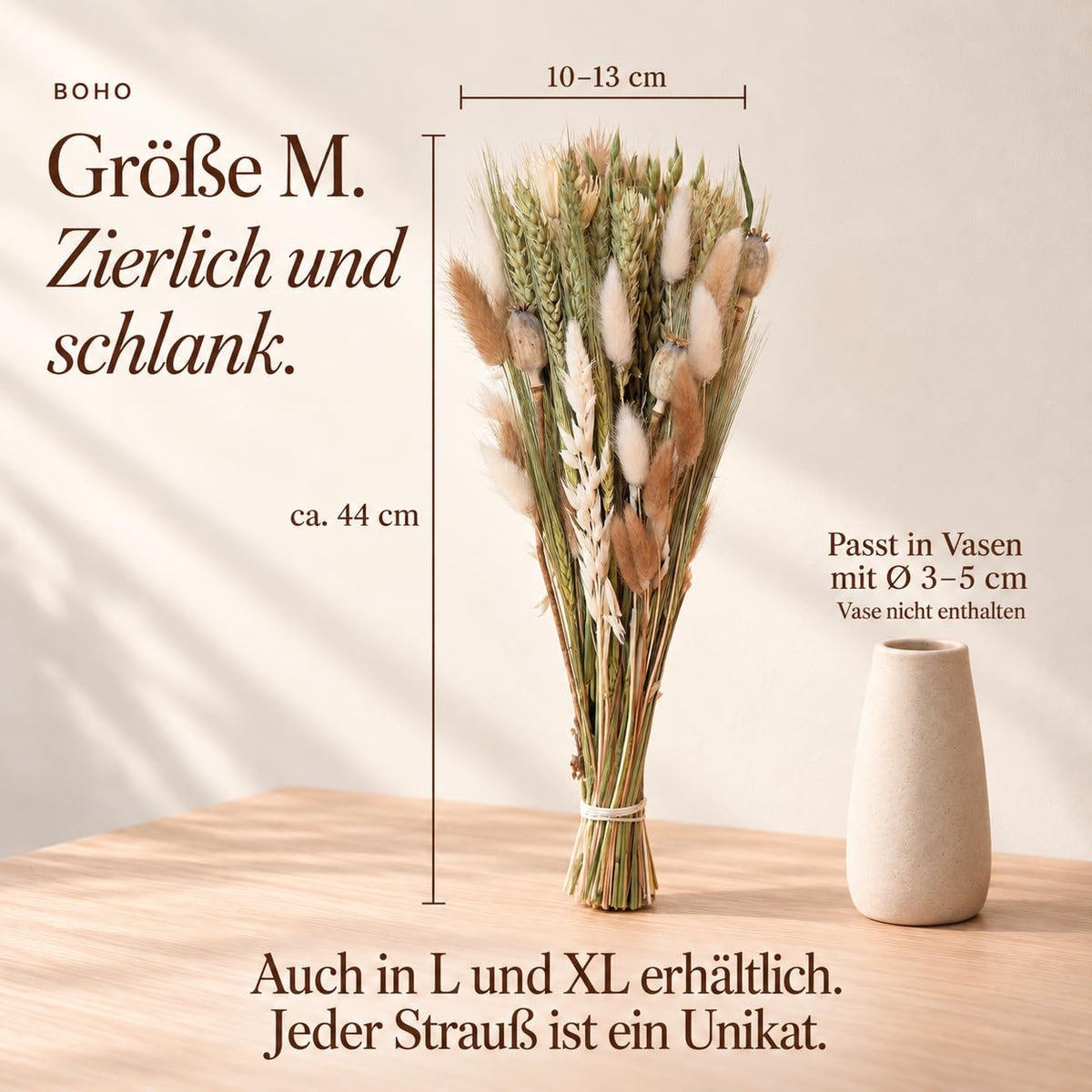Boho Trockenblumenstrauß – Bild 2