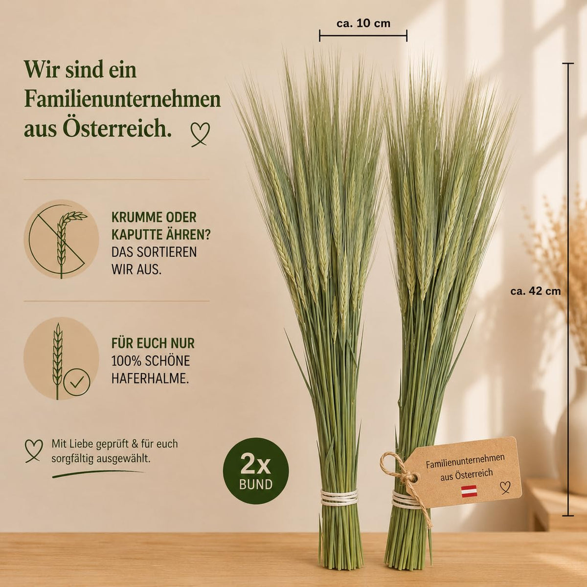 Getrocknete Gerste im Bund – Bild 6