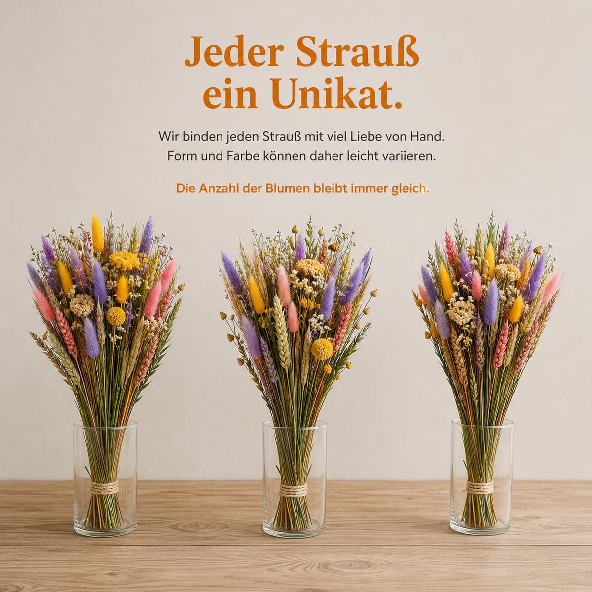 Summer Dream Trockenblumenstrauß – Bild 5