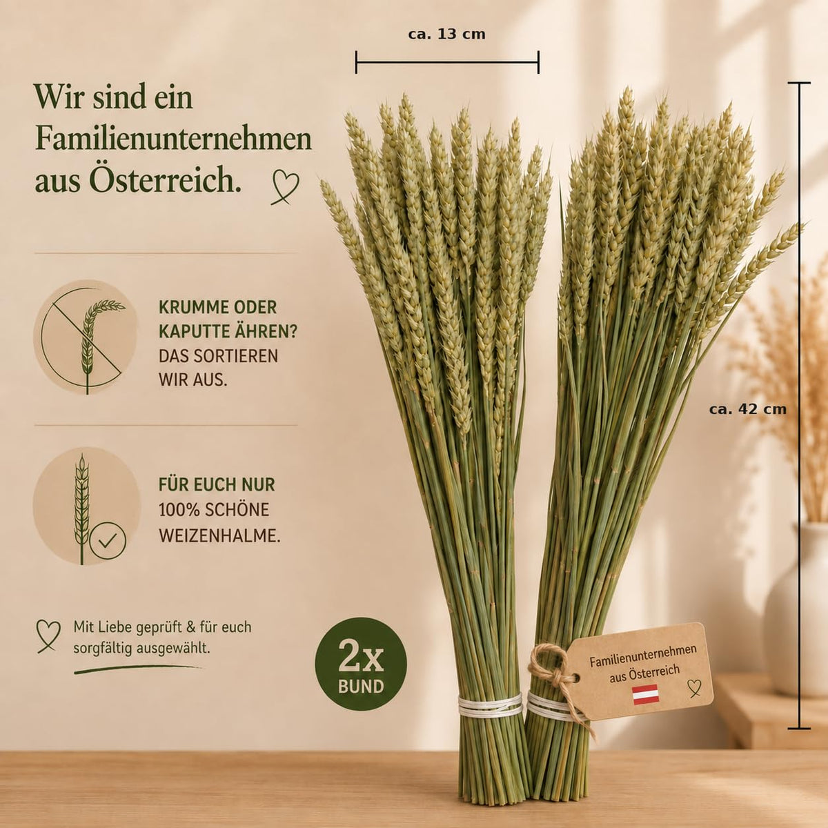 Getrockneter Weizen im Bund – Bild 3