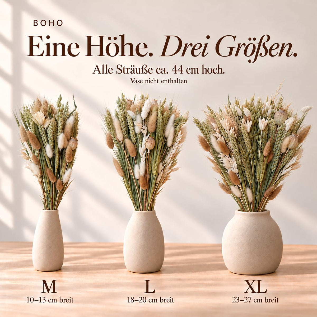 Boho Trockenblumenstrauß – Bild 5
