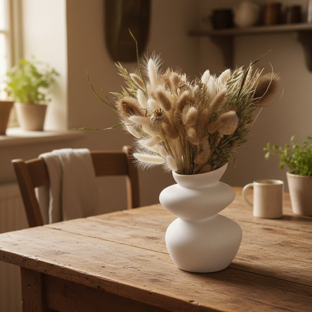 Trockenblumenstrauß Boho – natürlich & handgebunden Gr. L