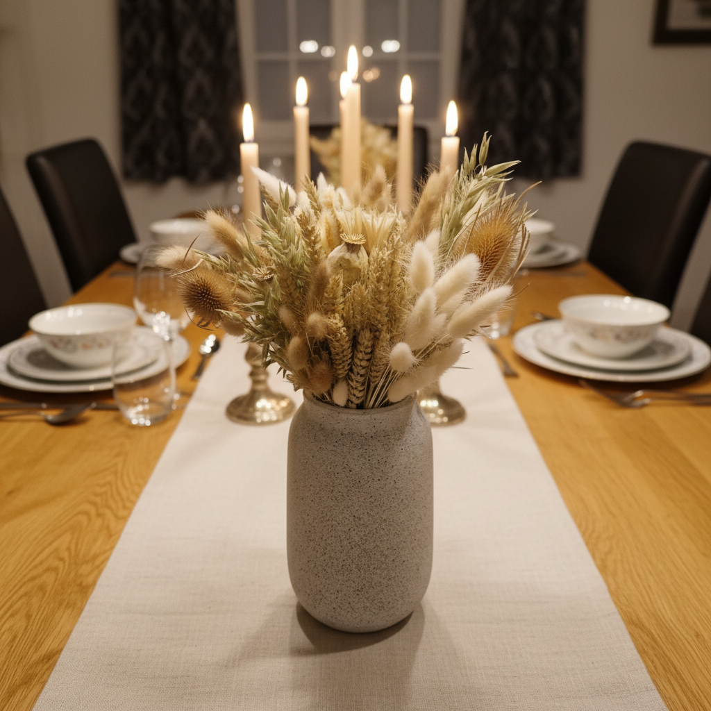 Trockenblumen Set Boho – 2 Sträuße Größe L zum Vorteilspreis